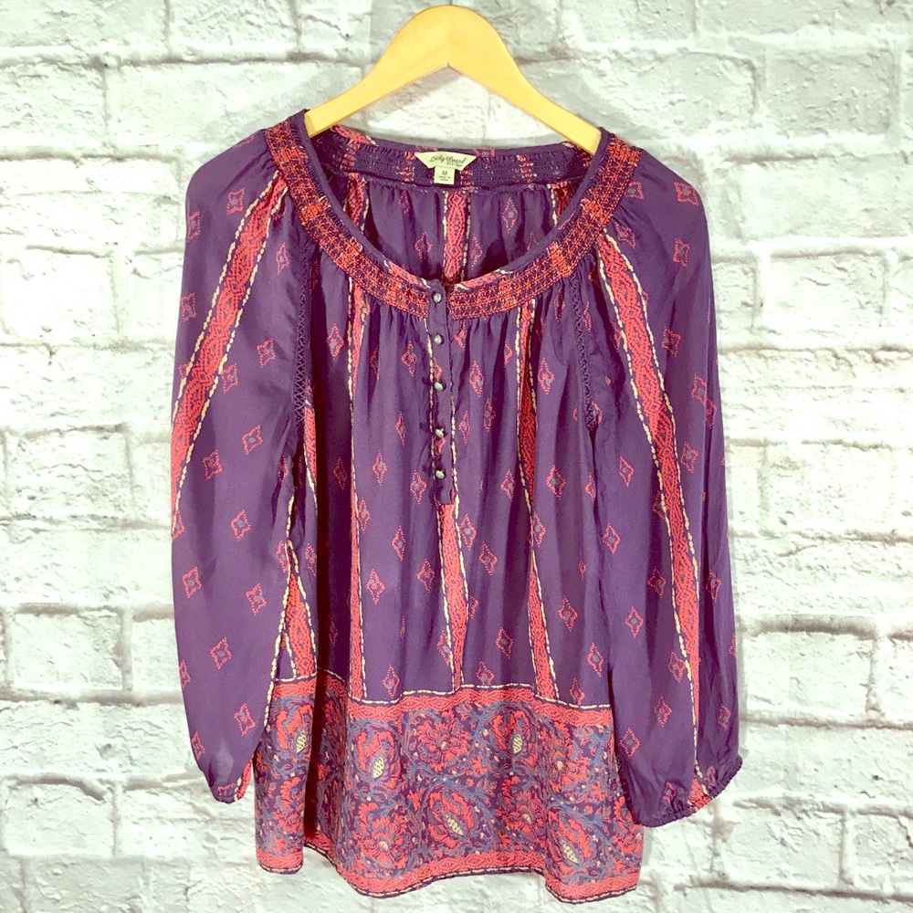 Lucky Brand pullover tunic. EUC
